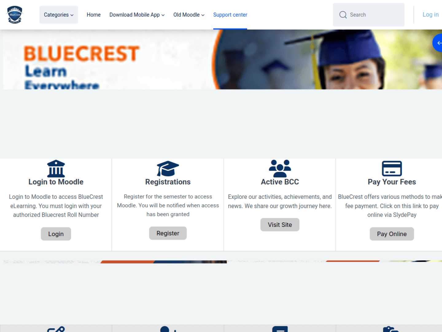 BlueCrest College Moodle