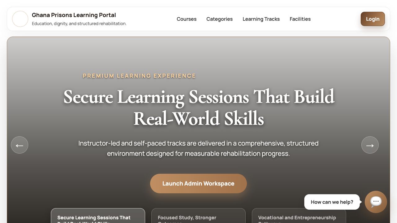 Ghana Prisons Learning Portal